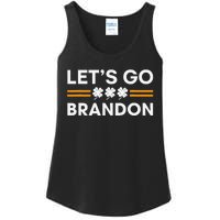 Lets Go Brandon Funny St Patrick's Day Irish Shamrock Ladies Essential Tank