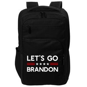 Let’S Go Brandon Conservative Us Flag Gift Impact Tech Backpack