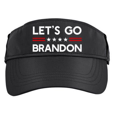 Let’S Go Brandon Conservative Us Flag Gift Adult Drive Performance Visor