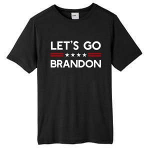 Let’S Go Brandon Conservative Us Flag Gift Tall Fusion ChromaSoft Performance T-Shirt