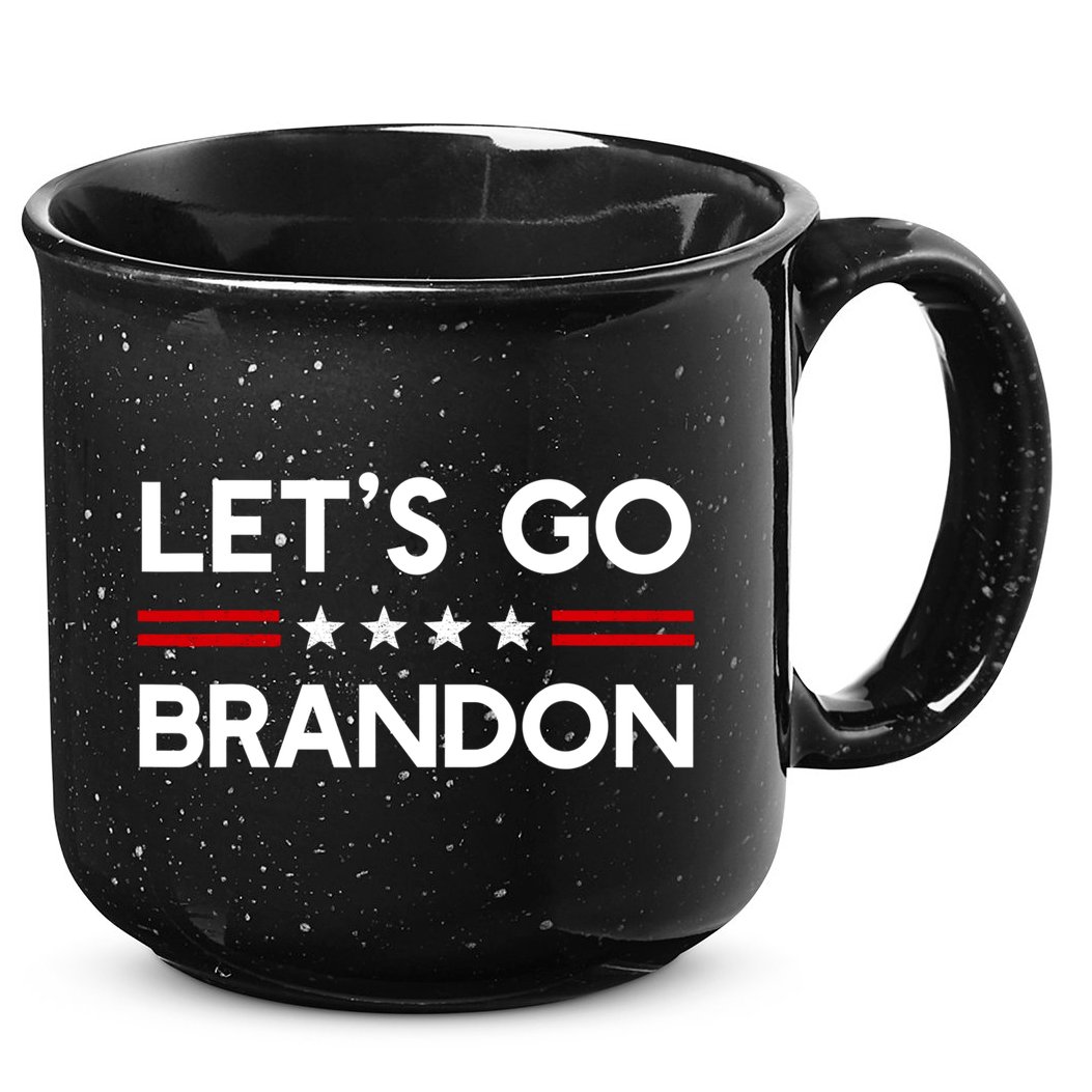 Let’S Go Brandon Conservative Us Flag Gift 15oz Campfire Ceramic Mug