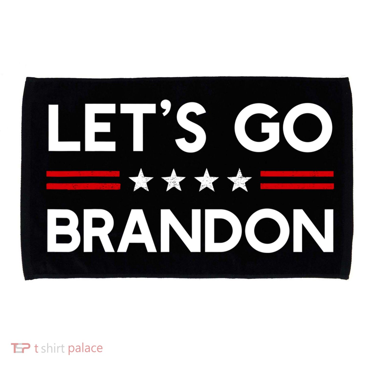 Let’S Go Brandon Conservative Us Flag Gift Microfiber Hand Towel
