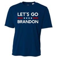 Let’S Go Brandon Conservative Us Flag Gift Cooling Performance Crew T-Shirt