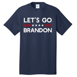 Let’S Go Brandon Conservative Us Flag Gift Tall T-Shirt