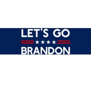 Let’S Go Brandon Conservative Us Flag Gift Bumper Sticker