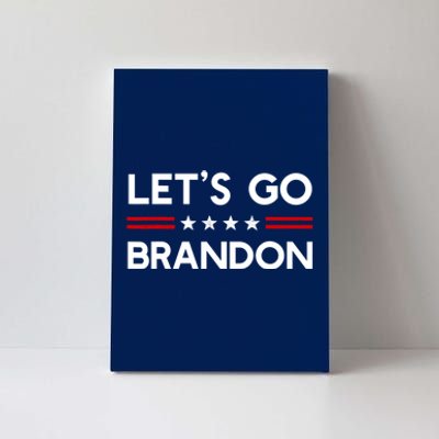 Let’S Go Brandon Conservative Us Flag Gift Canvas