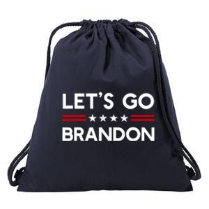 Let’S Go Brandon Conservative Us Flag Gift Drawstring Bag