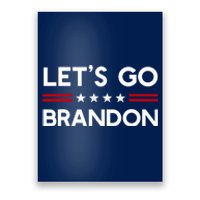 Let’S Go Brandon Conservative Us Flag Gift Poster