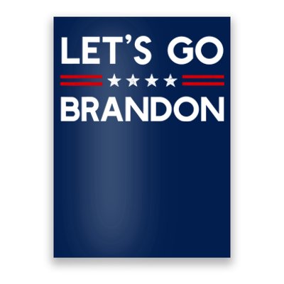 Let’S Go Brandon Conservative Us Flag Gift Poster