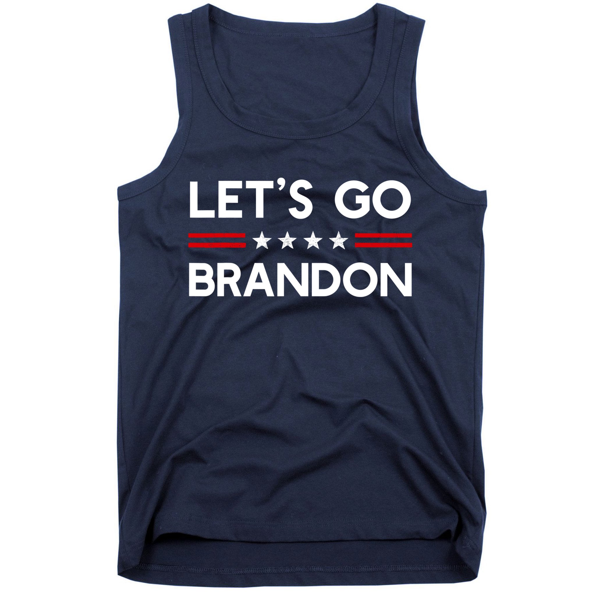 Let’S Go Brandon Conservative Us Flag Gift Tank Top