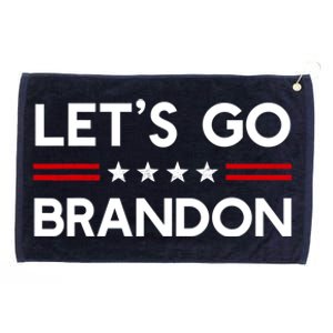 Let’S Go Brandon Conservative Us Flag Gift Grommeted Golf Towel