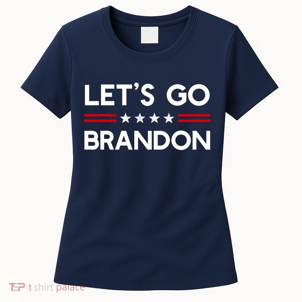 Let’S Go Brandon Conservative Us Flag Gift Women's T-Shirt