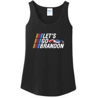 Let's Go Brandon Auto Racing Ladies Essential Tank