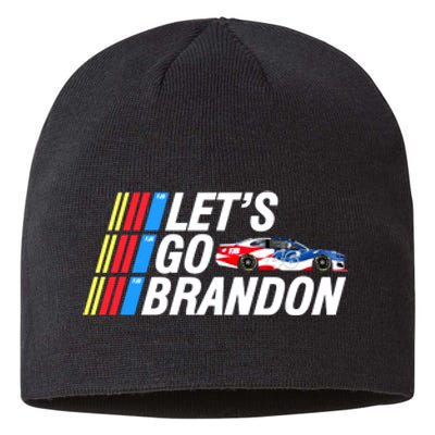 Let's Go Brandon Auto Racing Sustainable Beanie