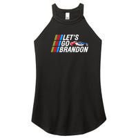 Let's Go Brandon Auto Racing Women's Perfect Tri Rocker Tank