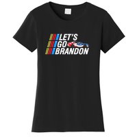 Let's Go Brandon Auto Racing Women's T-Shirt