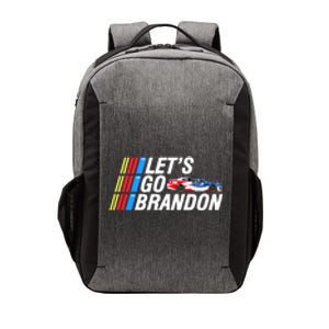 Let's Go Brandon Auto Racing Vector Backpack