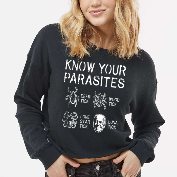 Let Go Brandon, Lets Go Brandon, Fjb, Brandon Flag, Impeach Biden, Meme, Fjb Fun Cropped Pullover Crew