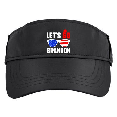 Let's Go Brandon USA Sunglasses Trump Flag LGB FJB Adult Drive Performance Visor