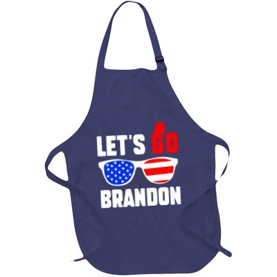 Let's Go Brandon USA Sunglasses Trump Flag LGB FJB Apron