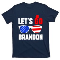 Let's Go Brandon USA Sunglasses Trump Flag LGB FJB T-Shirt