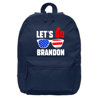 Let's Go Brandon USA Sunglasses Trump Flag LGB FJB 16 in Basic Backpack
