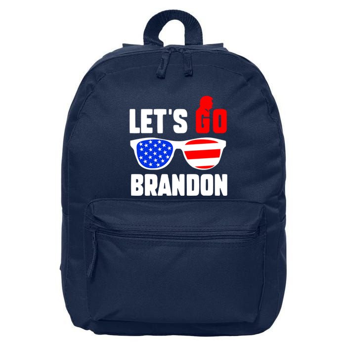 Let's Go Brandon USA Sunglasses Trump Flag LGB FJB 16 in Basic Backpack