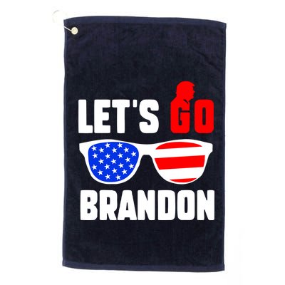 Let's Go Brandon USA Sunglasses Trump Flag LGB FJB Golf Towel