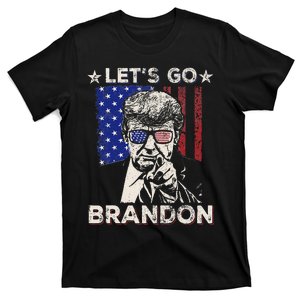 LetS Go Brandon Pro Trump 2024 Flag Anti Joe Biden T-Shirt