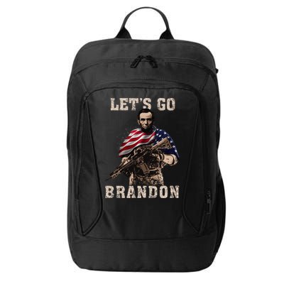LET'S GO BRANDON City Backpack