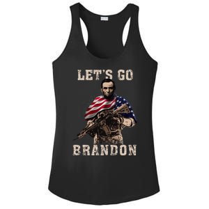 LET'S GO BRANDON Ladies PosiCharge Competitor Racerback Tank