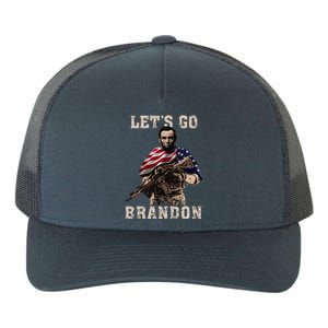 LET'S GO BRANDON Yupoong Adult 5-Panel Trucker Hat