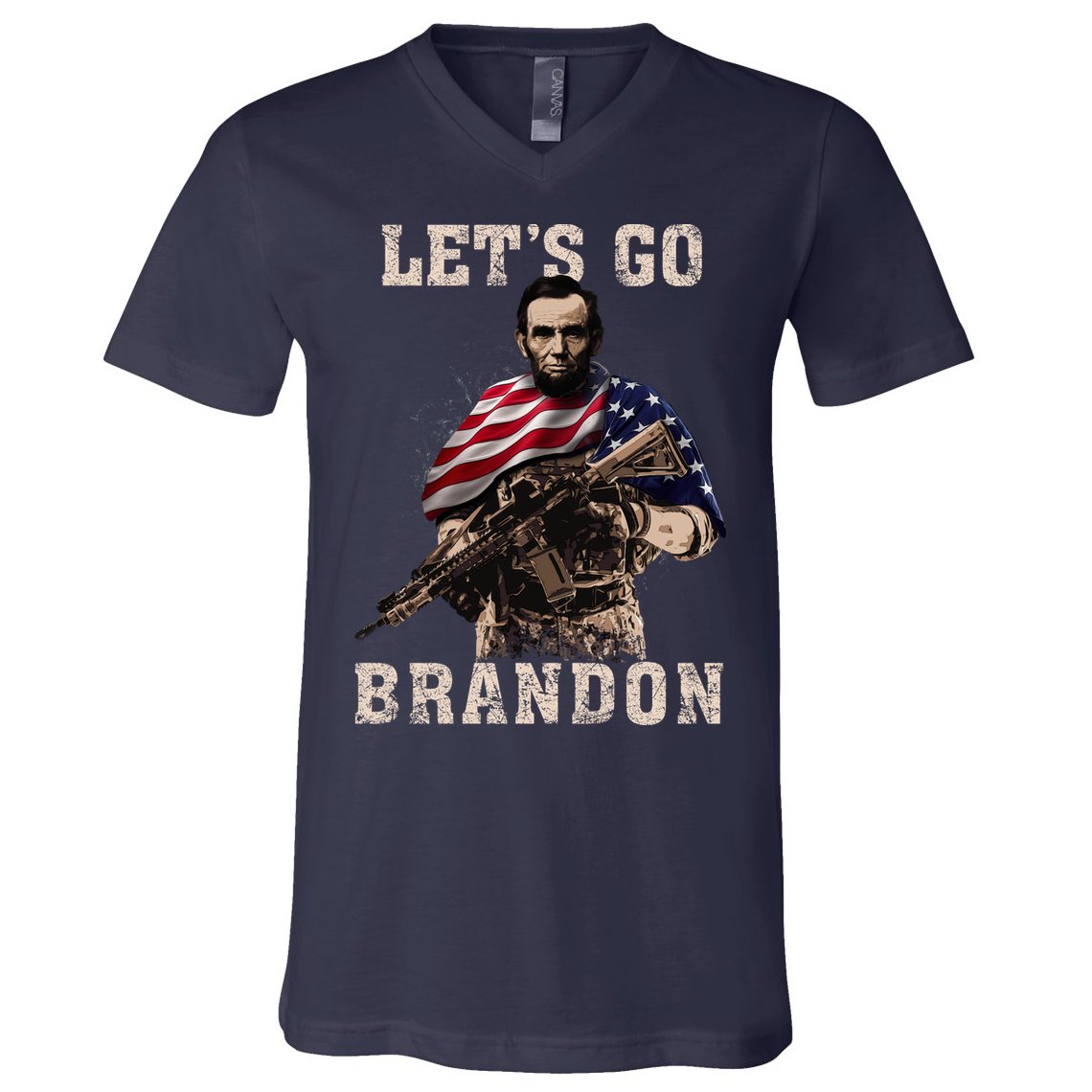 LET'S GO BRANDON V-Neck T-Shirt