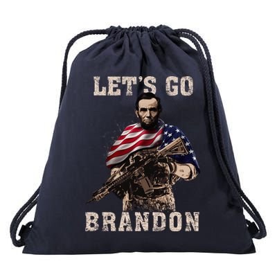 LET'S GO BRANDON Drawstring Bag