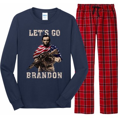 LET'S GO BRANDON Long Sleeve Pajama Set