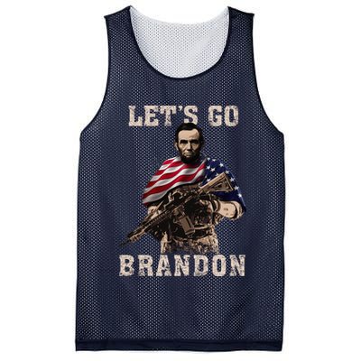 LET'S GO BRANDON Mesh Reversible Basketball Jersey Tank