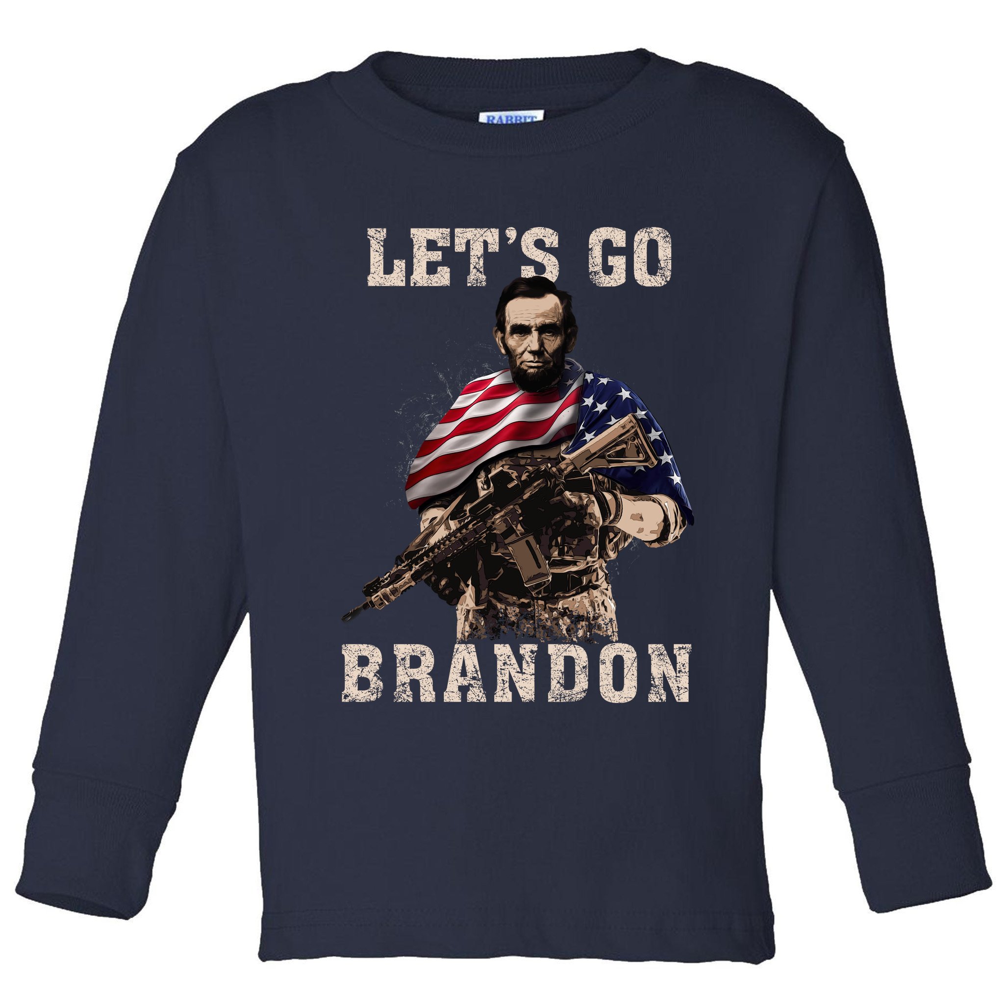 LET'S GO BRANDON Toddler Long Sleeve Shirt