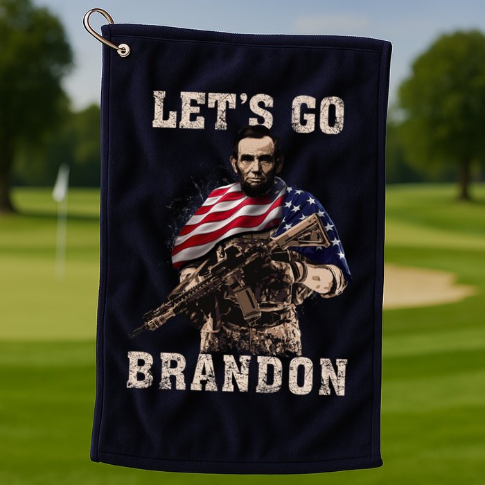 LET'S GO BRANDON Golf Towel