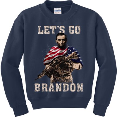 LET'S GO BRANDON Kids Sweatshirt