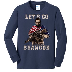 LET'S GO BRANDON Kids Long Sleeve Shirt