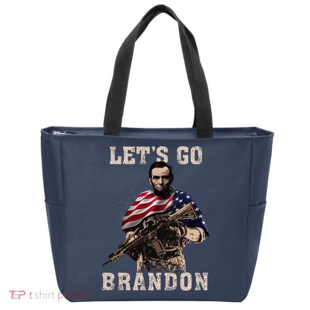 LET'S GO BRANDON Zip Tote Bag