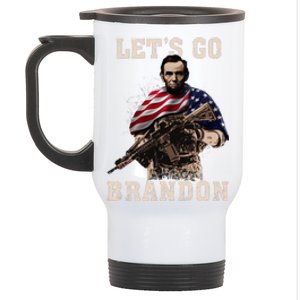 LET'S GO BRANDON Stainless Steel Travel Mug