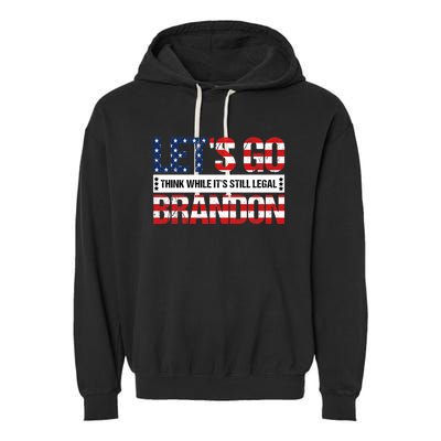 Let's Go Brandon Lets Go Brandon Lets Go Brandon Let's Go Brandon Garment-Dyed Fleece Hoodie