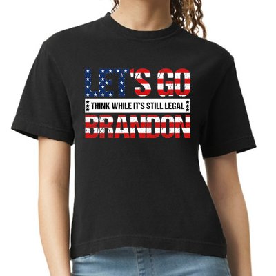 Let's Go Brandon Lets Go Brandon Lets Go Brandon Let's Go Brandon Comfort Colors Boxy T-Shirt