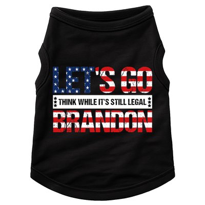 Let's Go Brandon Lets Go Brandon Lets Go Brandon Let's Go Brandon Doggie Tank