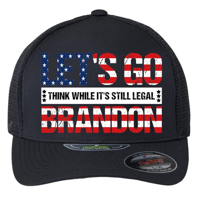 Let's Go Brandon Lets Go Brandon Lets Go Brandon Let's Go Brandon Flexfit Unipanel Trucker Cap