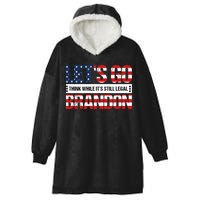 Let's Go Brandon Lets Go Brandon Lets Go Brandon Let's Go Brandon Hooded Wearable Blanket