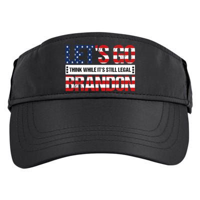 Let's Go Brandon Lets Go Brandon Lets Go Brandon Let's Go Brandon Adult Drive Performance Visor