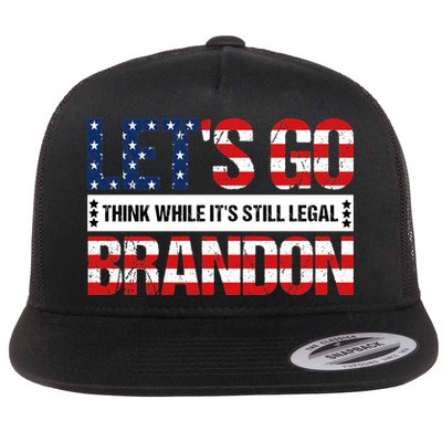 Let's Go Brandon Lets Go Brandon Lets Go Brandon Let's Go Brandon Flatbill Hat