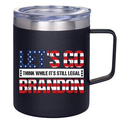 Let's Go Brandon Lets Go Brandon Lets Go Brandon Let's Go Brandon 12oz Stainless Steel Coffee Mug
